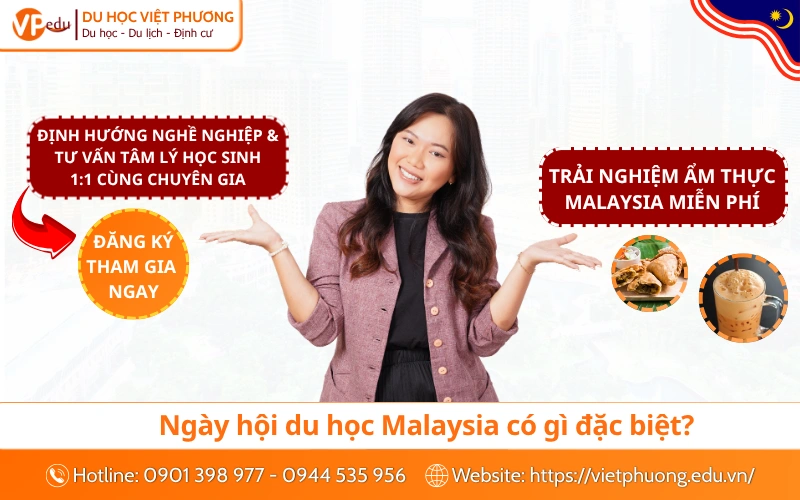 tham gia sự kiện du học malaysia có gì đặc biệt