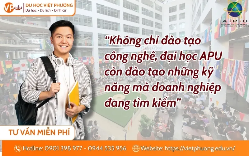 Đồng hành cùng Du học Việt Phương trên hành trình chinh phục đại học APU Malaysia