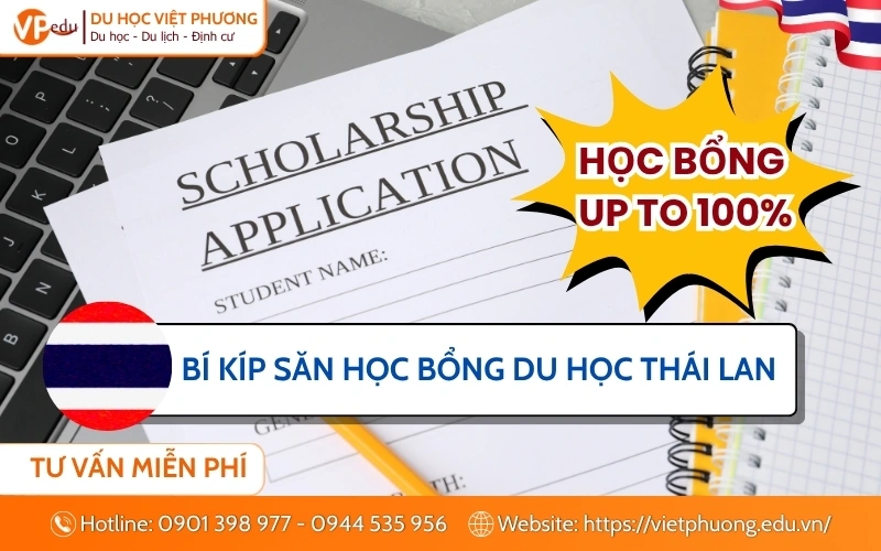 Điều kiện săn học bổng thái lan