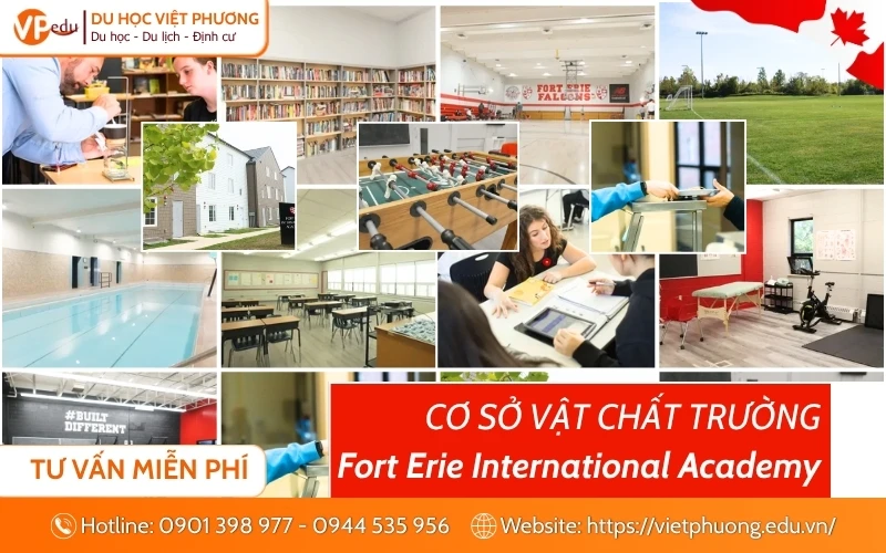 Cơ sở vật chất của trường trung học Fort Erie International Academy