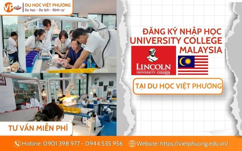 Đăng ký nhập học Lincoln University College Malaysia cùng Du học Việt Phương
