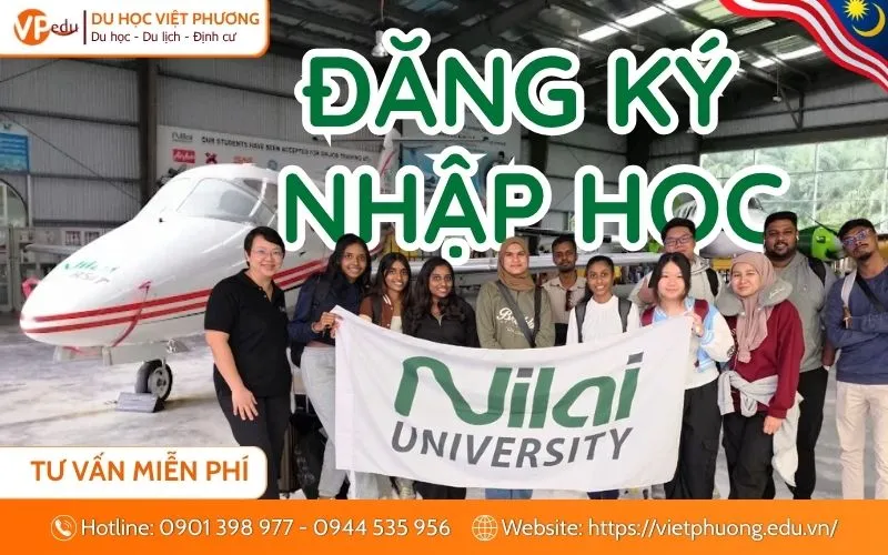Đồng hành cùng Du học Việt Phương chuẩn bị hồ sơ học tại Nilai University