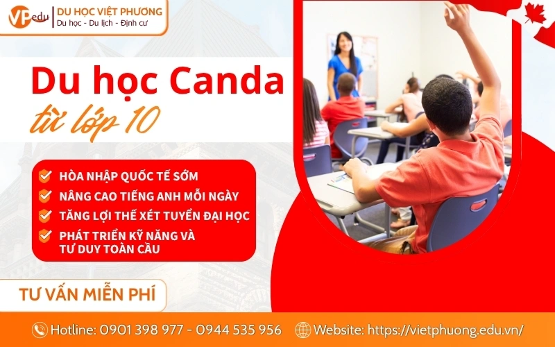 Du Học Canada Từ Lớp 10: Lộ Trình, Điều Kiện Và Chi Phí 2026
