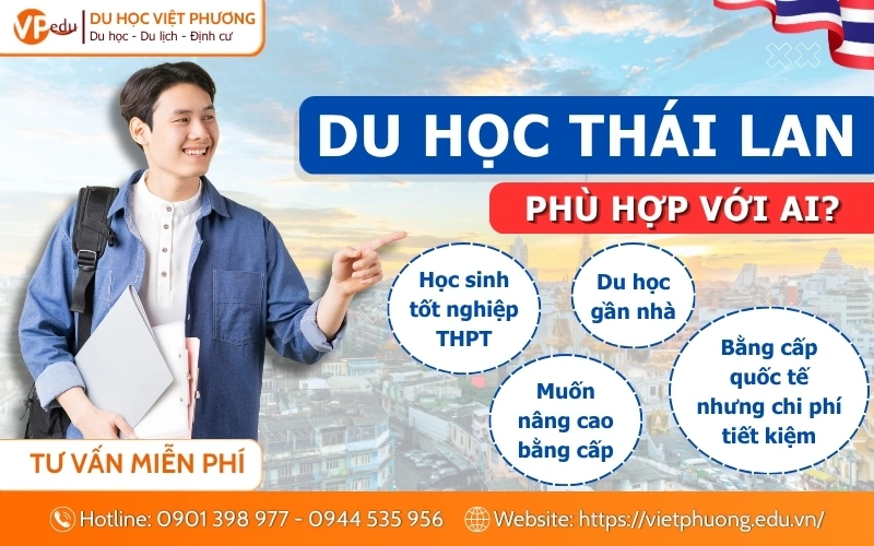 Du học Thái Lan phù hợp với ai