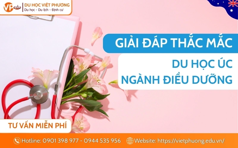 Giải đáp thắc mắc du học Úc ngành điều dưỡng cùng học sinh & phụ huynh