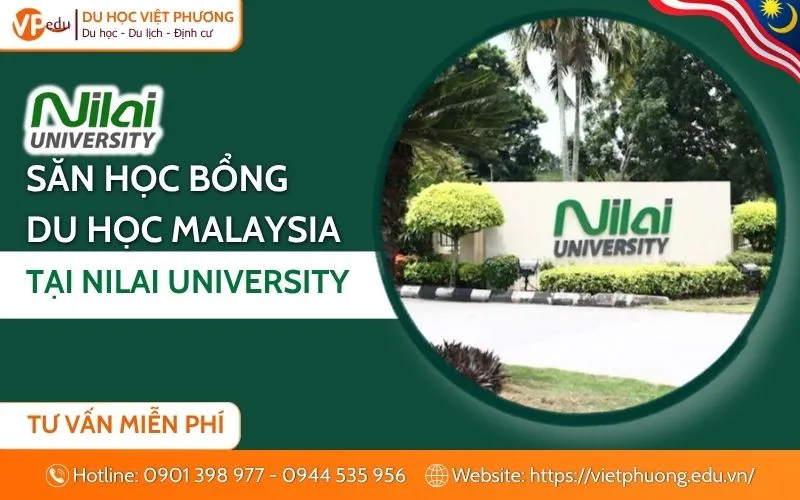 Học bổng Nilai University cho sinh viên quốc tế