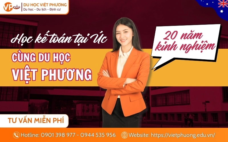 Du học Úc ngành kế toán cùng Du Học Việt Phương