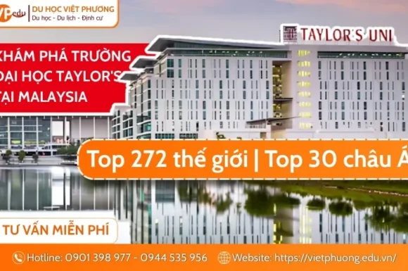 Đại học Taylor’s University Malaysia: Top 30 châu Á