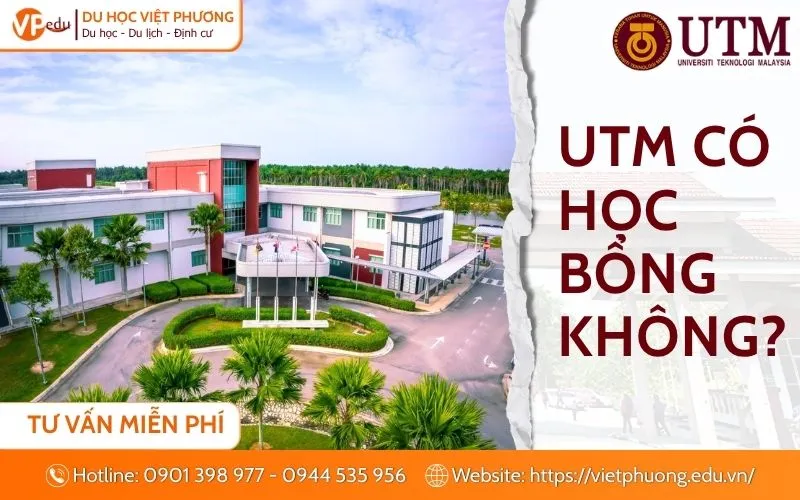 Tìm kiếm cơ hội học bổng và quỹ tài trợ tài năng của UTM
