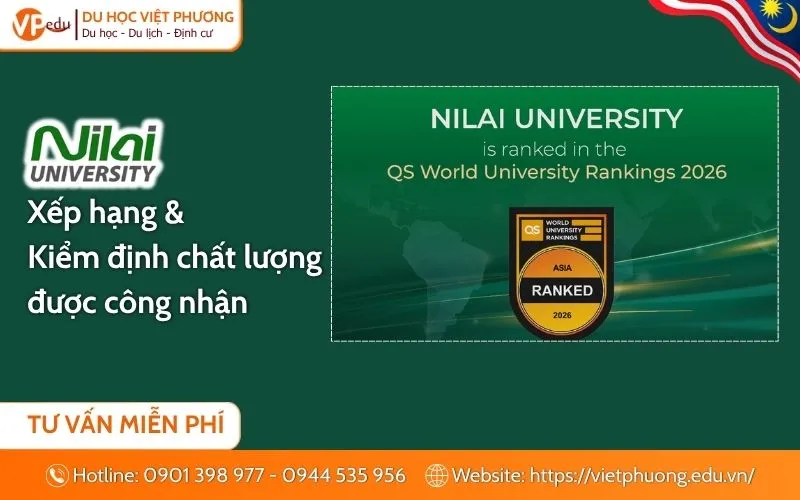 Xếp hạng & Kiểm định chất lượng của nilai malaysia