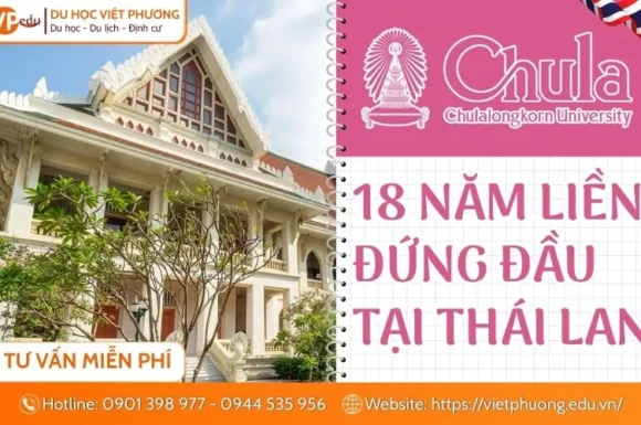 Đại học Chulalongkorn: 18 năm liên tiếp giữ vị trí số 1 Thái Lan