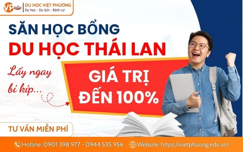 Học bổng du học Thái Lan 2026: Danh sách và điều kiện chi tiết
