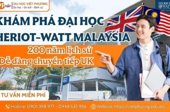 Heriot-Watt University Malaysia: Học phí, học bổng, ngành học 2026