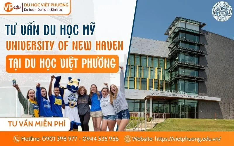 Du học Mỹ tại University of New Haven cùng Du học Việt Phương