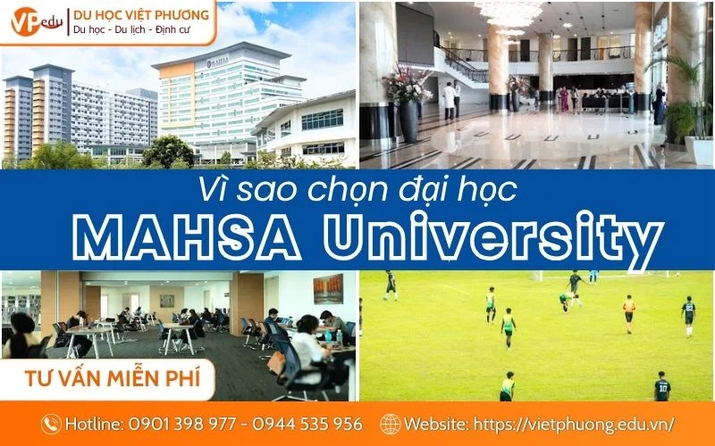 Vì sao nên chọn đại học MAHSA Malaysia